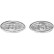 Clignotants latéraux compatibles Peugeot/Citroën - Cristal