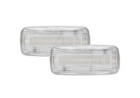 Ensemble de feux clignotants transparents pour feux de jour