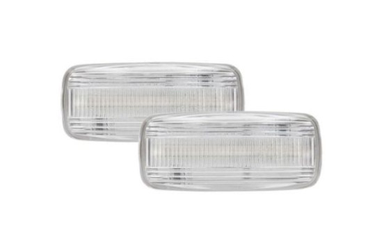 Ensemble de feux clignotants transparents pour feux de jour