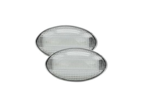 Ensemble de feux clignotants transparents pour feux de jour