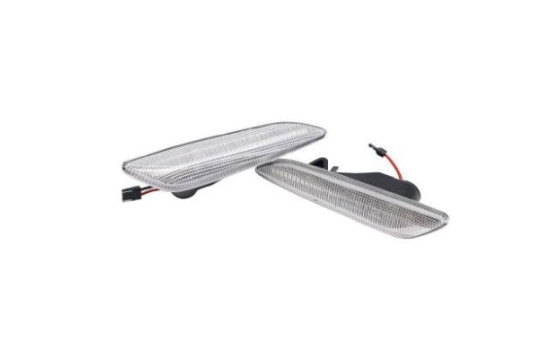 Ensemble de feux clignotants transparents pour feux de jour