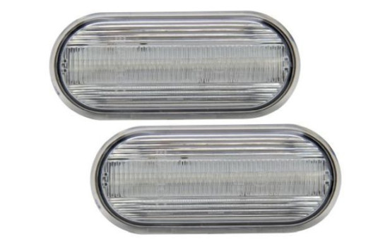 Ensemble de feux clignotants transparents pour feux de jour