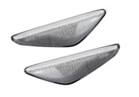 Ensemble de feux clignotants transparents pour feux de jour