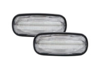 Ensemble de feux clignotants transparents pour feux de jour