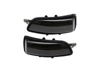 Jeu de clignotants à LED pour rétroviseurs latéraux - convient pour divers Volvo - Fumée - y compris Dynamic Running