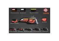 Jeu de feux arrière HD Tuning