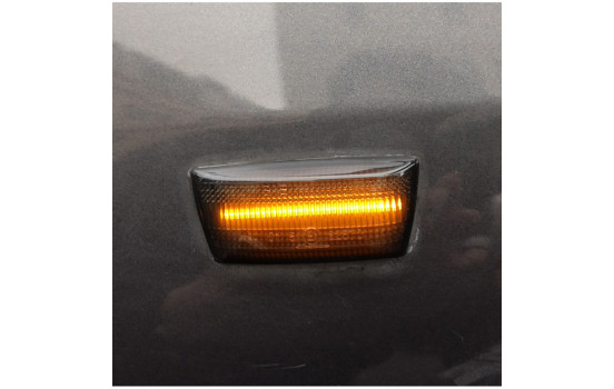 Set Clignotants latéraux à LED adaptés pour - Opel Various - Smoke - y compris Dynamic Running Light, Image 3