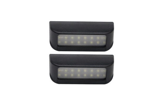 Jeu d'éclairage de plaque d'immatriculation LED adapté aux différents modèles Citroën/Peugeot, Image 2