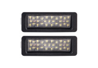 Kit d'éclairage de plaque d'immatriculation à LED compatible avec Volvo V40 2012-2019