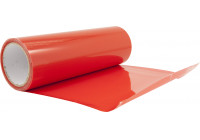 Feuille de phare/feu arrière - Rouge - 1000x30 cm