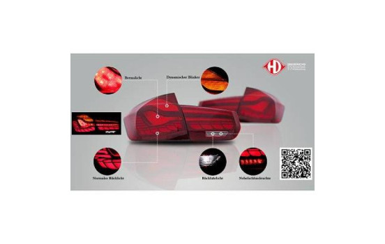 Ensemble de feux arrière HD Tuning
