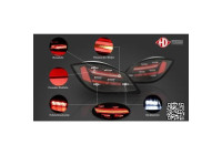 Ensemble de feux arrière HD Tuning