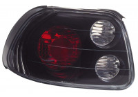 Feu arrière noir compatible avec Honda CRX/DelSol 1992-1998