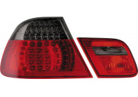 Feux arrière à LED compatibles avec BMW Série 3 E46 Coupé 1999-2003 - Rouge/Fumé