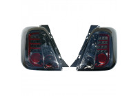 Feux arrière à LED compatibles avec Fiat 500 (à partir de 2007) - Fumé