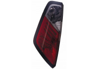Feux arrière à LED compatibles avec Fiat Grande Punto 2005- - Rouge/Fumée