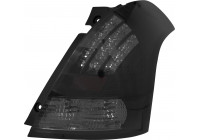Feux arrière à LED compatibles avec Suzuki Swift II 2005-2010 - Noir/Fumé
