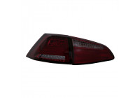 Feux arrière à LED compatibles avec Volkswagen Golf VII 3/5 portes (à partir de 2012) - Rouge/Fumé