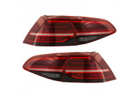 Feux arrière à LED compatibles avec Volkswagen Golf VII Facelift (7.5) 2012-