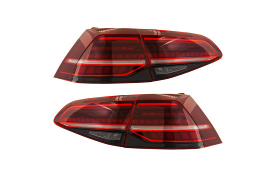 Feux arrière à LED compatibles avec Volkswagen Golf VII Facelift (7.5) 2012-