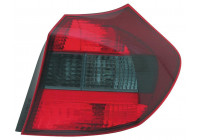 Feux arrière compatibles avec BMW Série 1 E81/E87 3/5 portes 2004-2006 - Rouge/Fumé