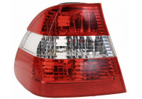 Feux arrière compatibles avec BMW Série 3 E46 Berline (2002-2005) - Rouge/Blanc/Rouge