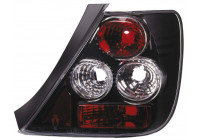 Feux arrière compatibles avec Honda Civic HB 3 portes 2001-2005 - Noir JDM