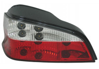 Feux arrière compatibles avec Peugeot 106 (à partir de 1996) - Rouge/Transparent