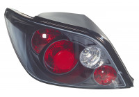Feux arrière compatibles avec Peugeot 307 (sauf feux stop/marche avant) - Noir