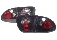 Feux arrière compatibles avec Seat Leon 1M (1999-2005) - Fumé/Noir