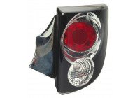 Feux arrière compatibles avec Toyota Celica 2001-2005 - Chrome/Noir