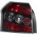Feux arrière compatibles avec Toyota Corolla HB E12 (2001-2005) - Noir, Vignette 3