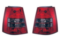 Feux arrière compatibles avec Volkswagen Golf IV/Bora Variant 1998-2004 - Rouge/Fumé