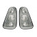 Jeu de feux arrière pour BMW New Mini R50/R53 2000-2004 - Blanc