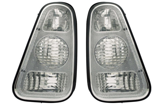 Jeu de feux arrière pour BMW New Mini R50/R53 2000-2004 - Blanc