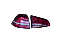 Kit feux arrière à LED GTi-Look adaptables sur Volkswagen Golf VII 2012-2017 sans variante Rouge / Fumée