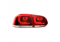 Kit LED R-Look adaptable à Feux arrière Volkswagen Golf VI 2008-2012 sans variante - Rouge / Clair