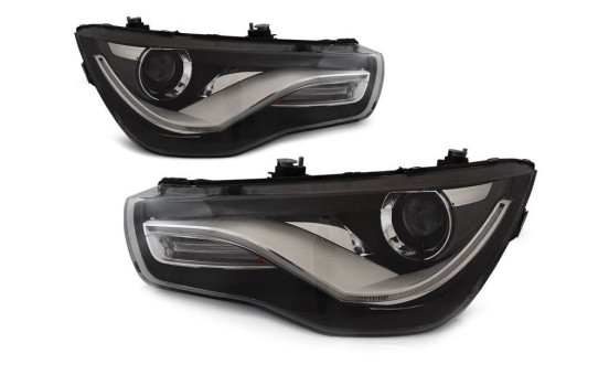 Jeu de phares halogène/LED DRL pour Audi A1 2010-2014