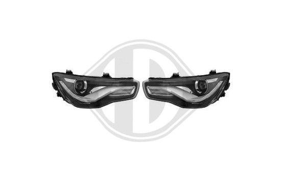 Jeu de phares halogène/LED DRL pour Audi A1 2010-2014, Image 3