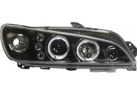 Phares adaptables pour Peugeot 306 1997-2001 noir
