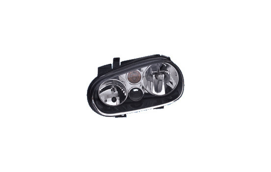 Phares adaptés à Volkswagen Golf IV Noir 97-03 avec antibrouillards, Image 2
