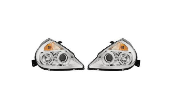 Phares adaptés pour Ford Ka 1996- Chrome