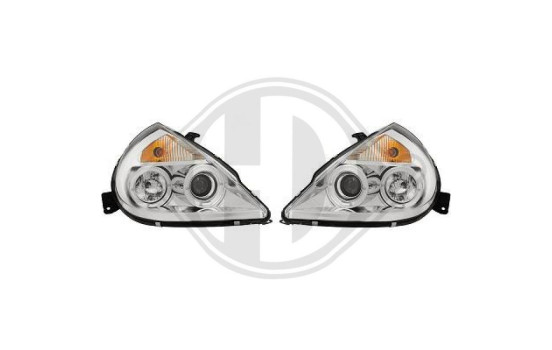 Phares adaptés pour Ford Ka 1996- Chrome, Image 3