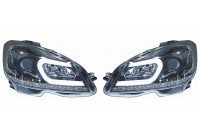 Phares adaptés pour Mercedes Classe C W204 11- Noir