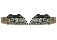 Phares avant compatibles avec Audi A4 B6 Cabriolet 2002-