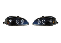 Phares avant compatibles avec Honda Civic 1996-1999