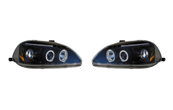 Phares avant compatibles avec Honda Civic 1996-1999