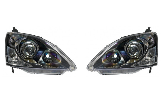Phares avant compatibles avec Honda Civic HB 2001-2005