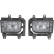 Ensemble de phares antibrouillard HD Tuning