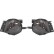 Ensemble de phares antibrouillard HD Tuning